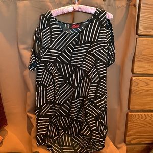 motel rocks cut out shoulders flowy dress